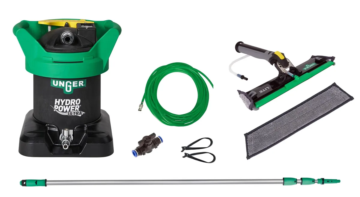 Систем за прање чистом водом UNGER HydroPower Ultra DI Starter Set S